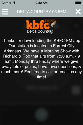 KBFC 93.5FM screenshot 3
