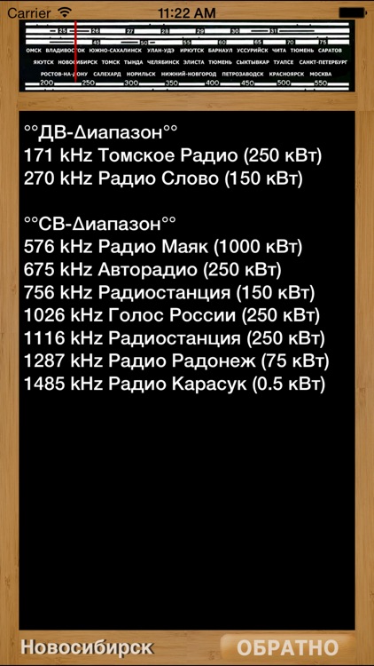 The Russian Radio Stations of AM & LW bands screenshot-3