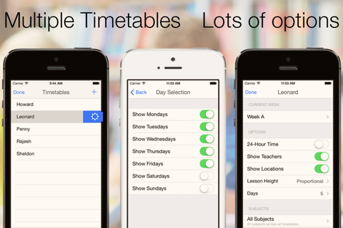 Timetable Pro+ screenshot 4