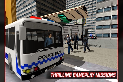 Police officer Bus City Driver screenshot 3