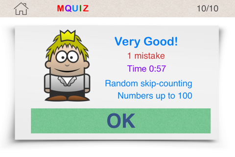 MQuiz Skip Counting - Number Sequence Math Quiz screenshot 4