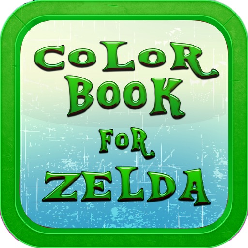 Coloring Book for Zelda Icon