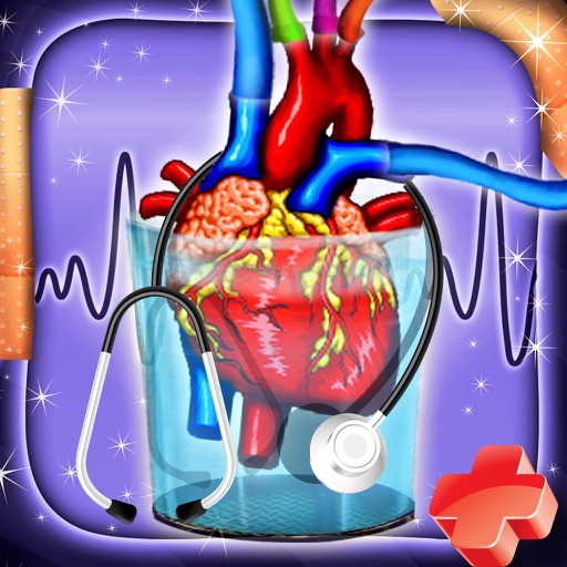 Heart Pumping Surgery Simulator – Treat patients in this crazy doctor surgeon & simulation hospital game Icon