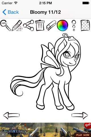 Drawing Fairy Pony screenshot 4