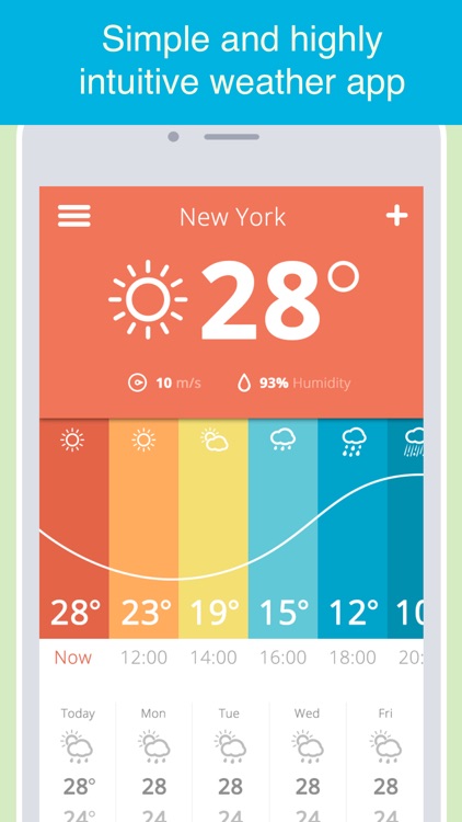 Weather glance - accurate & beautiful forecast with widget