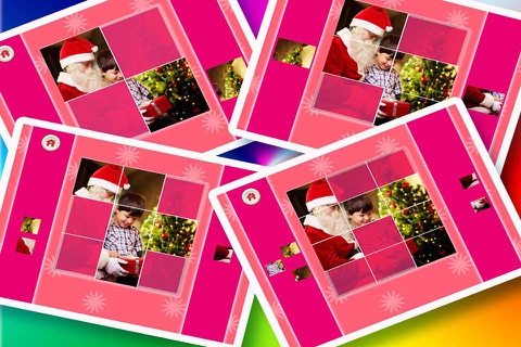 Скриншот из Children s Picture Jigsaw Puzzles 123 - Santa Claus - Christmas Tree and Gifts