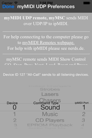 myMSC UDP screenshot 2