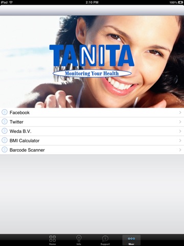 TANITA HD screenshot 2
