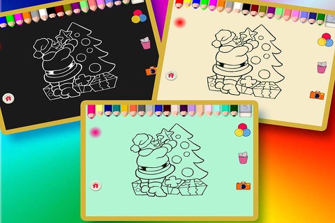 Children's Coloring Book — Free Finger Painting & Doodle For Christmas screenshot 3