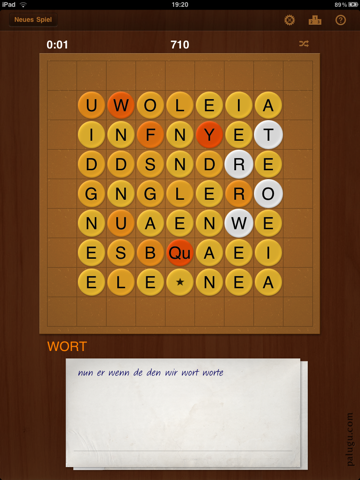 Kreuz und Quer für iPad - Wortsuche screenshot 4