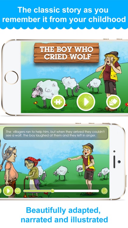 The Boy Who Cried Wolf - Narrated classic fairy tales and stories for children