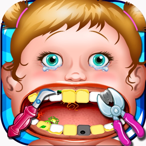 New-born Baby Dentist - mommy's crazy doctor office & little kids teeth Icon