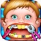 New-born Baby Dentist - mommy's crazy doctor office & little kids teeth