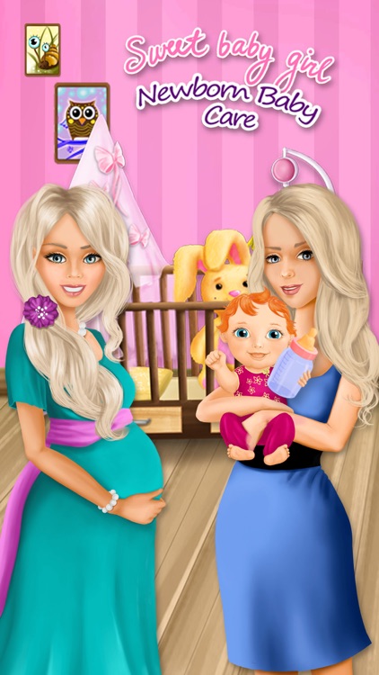 Sweet Baby Girl Newborn Baby Care - Kids Game screenshot-0