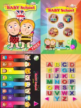 Game screenshot Baby School Free for iPad - English Flash Card, Voice & Sound Card, Piano, Words Card mod apk