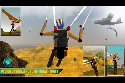 Airplane Skydiving Flight Simulator - Air Flying Stunts screenshot 3