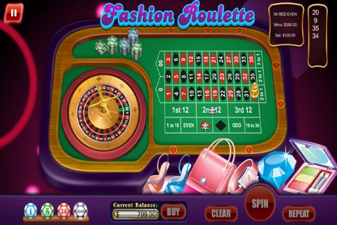 Ace's Fashion Star Boutique Roulette Casino HD - Covet Jackpot Paradise Slots Games Free screenshot 2