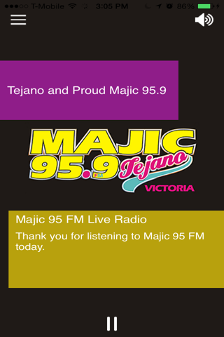 Majic Tejano 95.9 KHMC screenshot 2