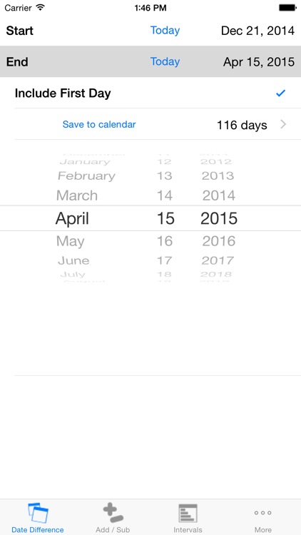 Date Difference Calculator screenshot-0