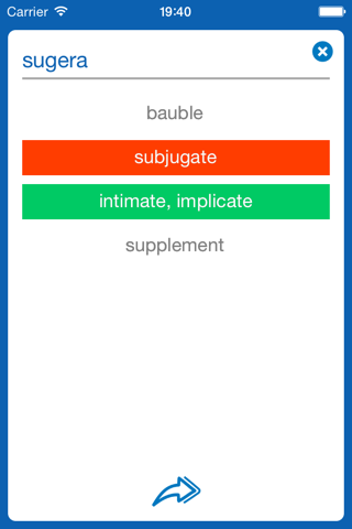 Romanian <> English Dictionary + Vocabulary trainer screenshot 4