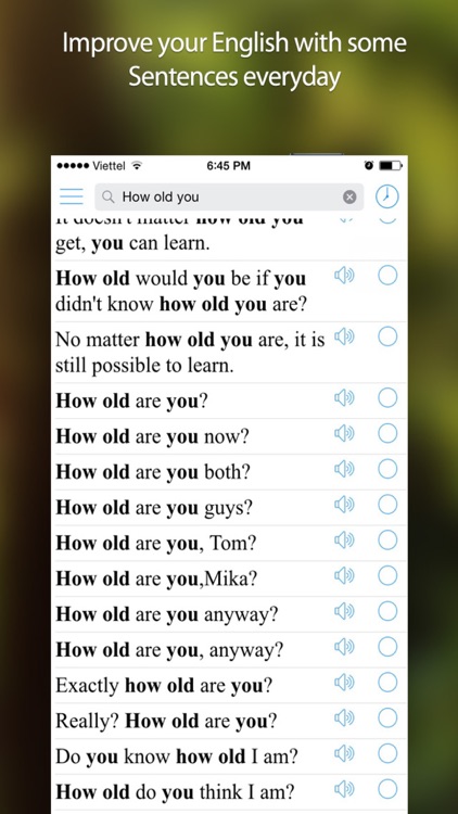 Million Most Common English Sentences with Human Audio screenshot-4