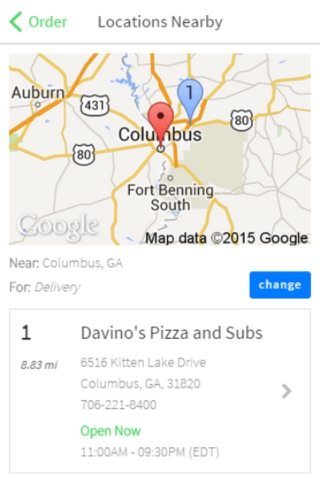 Davino's Pizza and Subs screenshot 2