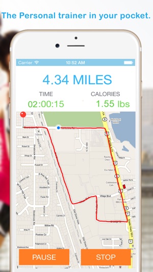 Keep My Run: GPS Walking and Step Tracking Pedometer for Cal(圖2)-速報App