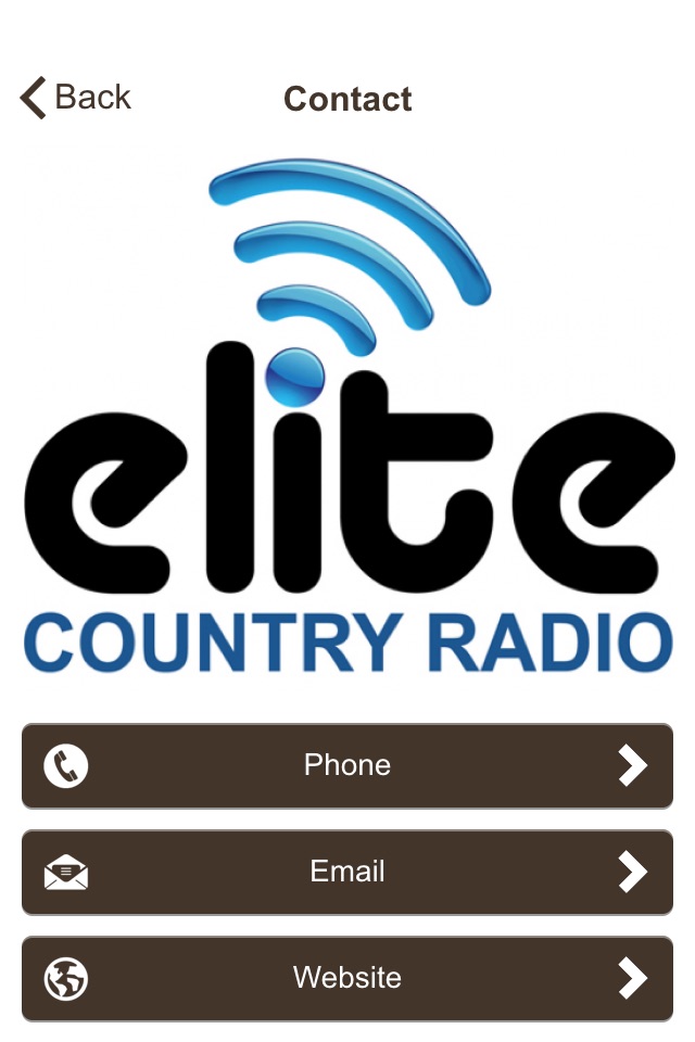 Elite Country Radio screenshot 3