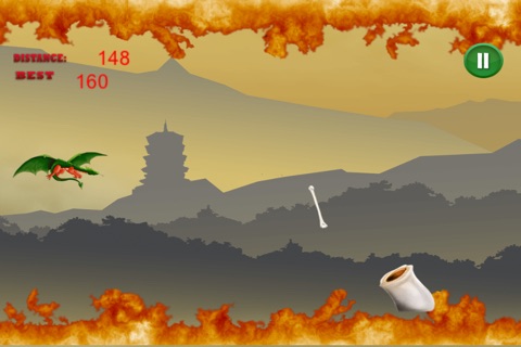 Amazing Dragon Flying Race Quest - best fantasy flying arcade game screenshot 2