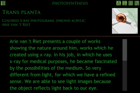 Photosynthesis Art Exhibition screenshot 3