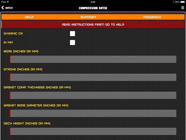Engine ToolBox Calculator "for iPad"