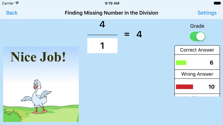 Finding Missing Number in the Division