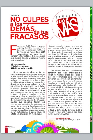 Revista Hay Más screenshot 3