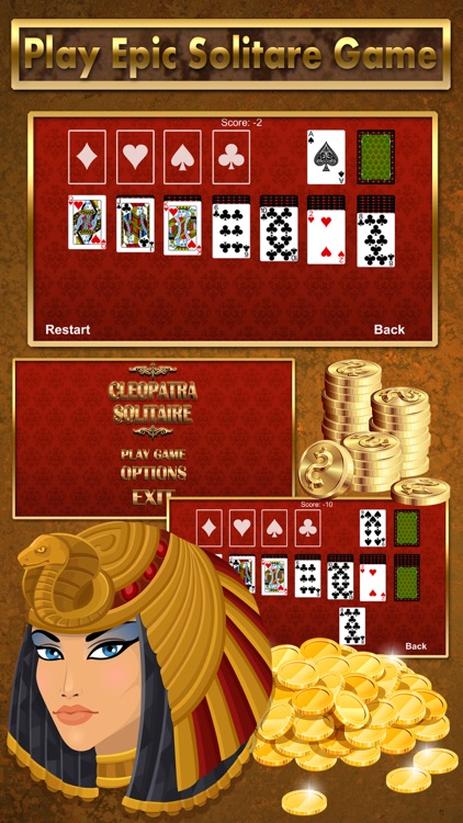 Cleopatra's Pyramid Solitaire