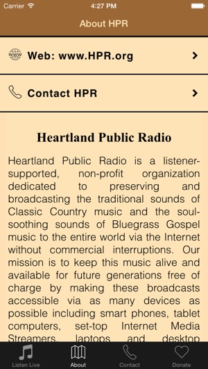 Heartland Public Radio iPhone(圖1)-速報App