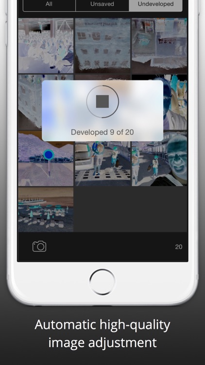 Degradr - Smart live-view camera with automatic color correction