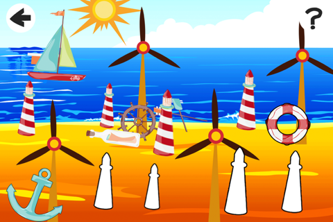 A Sort By Size Game for Children: Learn and Play with Sailing Boat screenshot 3