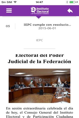 Elecciones Jalisco 2015 IEPC screenshot 3