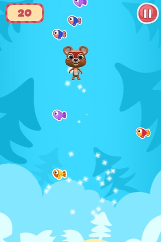 Teddy Bear Jump - Infinite Hunt on Fish Island - Survival Tilt & Run Game screenshot 4