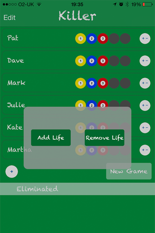 Killer Pool Scoring Tool Free screenshot 2