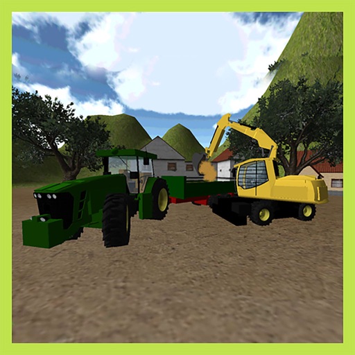 Tractor Simulator 3D: Sand Icon