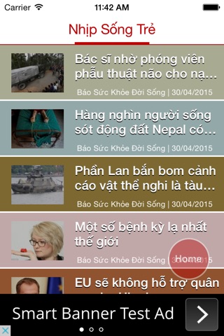 Tin Nhanh - Tin Tức Cho Báo Sức Khoẻ Và Đời Sống screenshot 2