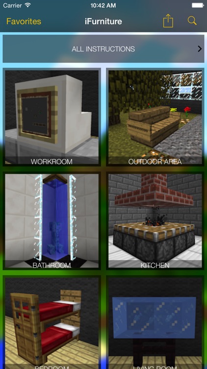 iFurniture: Designs for Minecraft Furniture