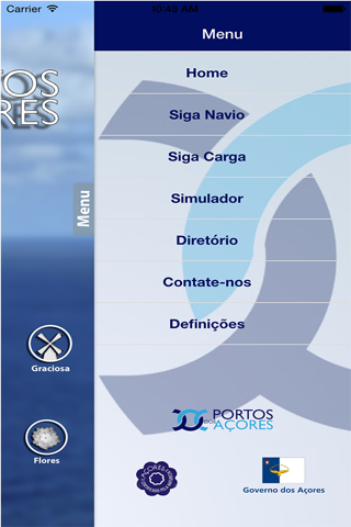 Portos dos Açores screenshot 2