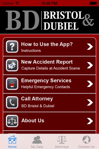 Dallas Car Accident App screenshot 2