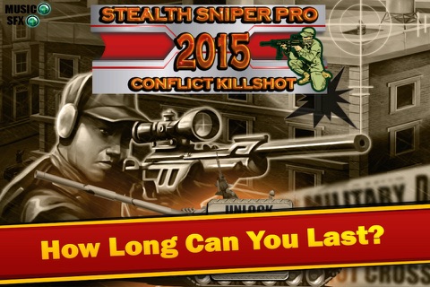 Stealth Sniper Pro 2015: Conflict Killshot screenshot 4