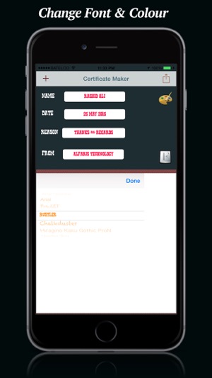 Certificate Maker : Share professional certificates !(圖2)-速報App
