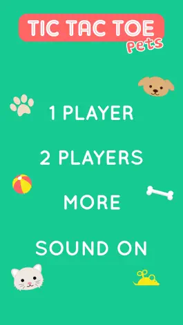 Game screenshot Tic Tac Toe Pets - XO Three in a Row for Kids hack