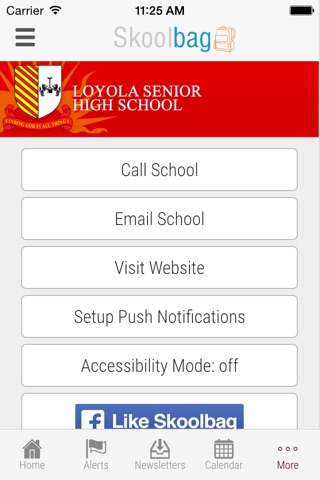 Loyola Senior High - Skoolbag screenshot 4