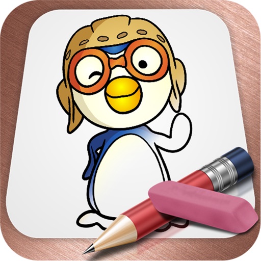 Draw Pororo Penguin Edition iOS App